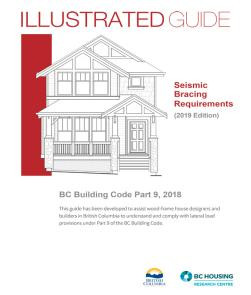 Illustrated Guide - Seismic Bracing Requirements BCBC Part 9